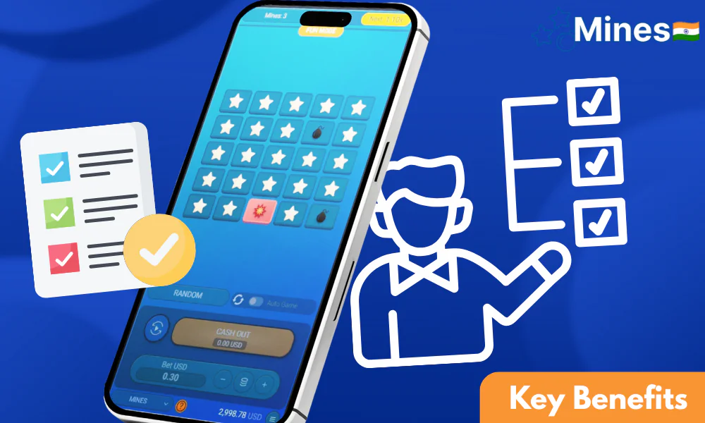 Key features of Mines App